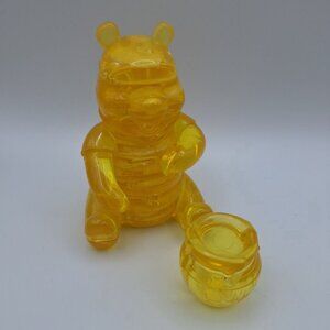 Disney Winnie Pooh Crystal Puzzle 3D Yellow Hunny Stacking 4 Inch No Box Honey